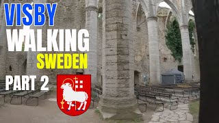 Walking In Visby Gotland Sweden PART 2 [upl. by Saunderson60]