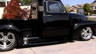 Andres 1951 Chevy 5 Window Stepside at Idle [upl. by Cottrell304]