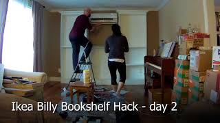 Ikea BookShelf Hack [upl. by Nettirb786]