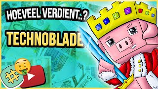 dit is hoeveel TECHNOBLADE verdient met zijn YouTube Views  SuperShorts SuperSociaal [upl. by Stuppy]