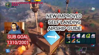 Lego Fortnite Best Airship IMPROVED Safe for breaking thrusters if you have that problem [upl. by Aicerg]