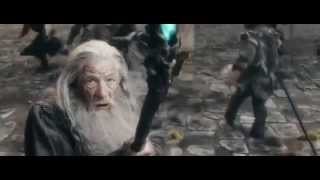 The Hobbit The Battle of the Five Armies Alfrids Death amp Gandalf vs Troll Extended Scene [upl. by Anawaj]