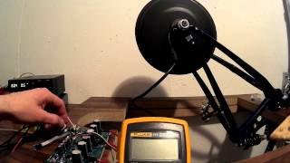 Ebike FOC vs Square BLDC Controller 91V [upl. by Cosetta]