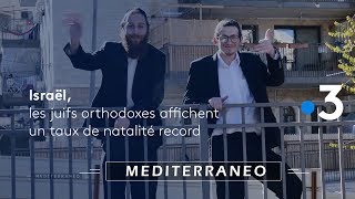 Israël les juifs orthodoxes affichent un taux de natalité record [upl. by Jasen]