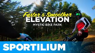 Elevation Trail at Mystic Bike Park – Steep Fast and Smoother Than Ever [upl. by Perlman]