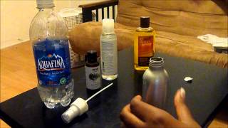 Tutorial Vegetable Glycerin Mix Mist Spray [upl. by Conley]