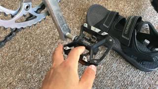 Shimano PDT8000 touring pedal review [upl. by Eicats]