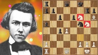 Evans Gambit by Paul Morphy Himself [upl. by Aronael]