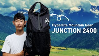 ハイパーライトマウンテンギアのジャンクション2400を3年使ったのでレビュー（Hyperlite Mountain Gear Junction 2400 ） [upl. by Asp]