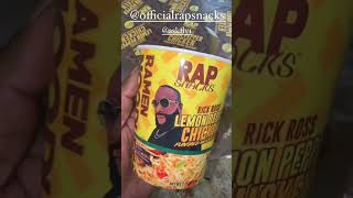 Rick Ross Gets His Own Rap Snacks Ramen Noodles rickross rapsnacks [upl. by Tnahsarp207]