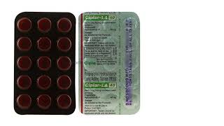 ciplar la 40 tablet use in hindi side effects dose Propranolol [upl. by Ellinej428]