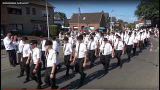 Schützenfest Aufmarsch zur Königsparade in DormagenNievenhein am 11 Juli 2023 [upl. by Urana]