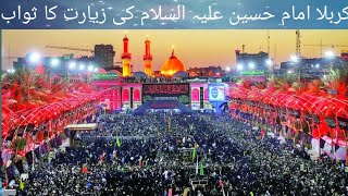 karbala ki ziyarat in urdu karbala ki ziyarat ki fazilat history of karbalaکربلا کی زیارت کا ثواب [upl. by Magdalen485]