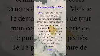 Demande pardon à Dieu catholique foi dieu shorts france priere prière seigneur jésus amour [upl. by Coral]