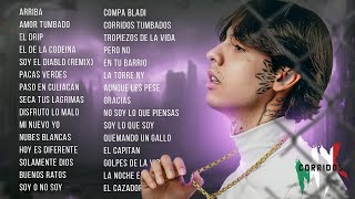 Natanael Cano Top 30 Mix 2023  Arriba Amor Tumbado El Drip Corridos Tumbados y mas [upl. by Cacka]