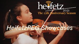 HeifetzPEG Showcase I 71021  Heifetz Institute 2021 Festival of Concerts [upl. by Ahsiem]