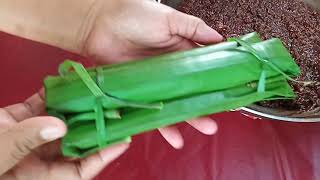 COOKING BUDBUD BISAYAPURONG PULA NA MALAGKIT [upl. by Atinreb]