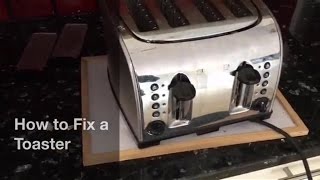 How to Fix a Toaster [upl. by Ecirum394]