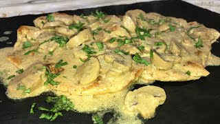 Escalopes à la crème et aux champignons 🍄 [upl. by Westerfield900]