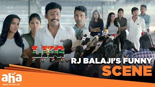 LKG Comedy Scene  aha videoIN 📺 LKG I RJ Balaji  Priya Anand [upl. by Ermentrude466]