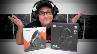 SteelSeries Arctis 3 2019 VS Cooler Master MH751 Gaming Headset [upl. by Pedroza]