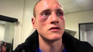 GEORGE GROVES POST FIGHT INTERVIEW  REACTION TO FROCH v GROVES WITH KUGAN CASSIUS [upl. by Neelyad409]