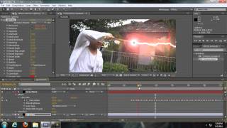 After Effects Tutorials  Harry Potter Lightning Effects Priori Incantatem [upl. by Etnoel]