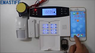 Wireless G2B GSM Burglar Alarm and Basic Setup [upl. by Everson]