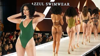 Azzul Swimwear Full Show In Slow Motion  New York Fashion Week [upl. by Auhsuj]