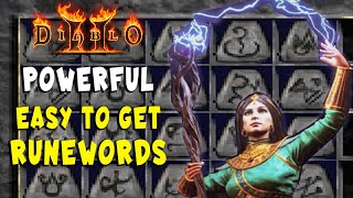 Top 4 Overpowered Armor Runewords in Diablo 2 Resurrected  D2R [upl. by Shanahan602]