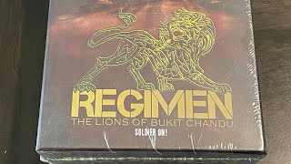 Regimen The Lions of Bukit Chandu  Unboxing and Overview [upl. by Atteuqaj]