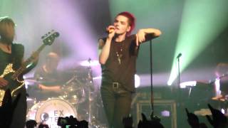 My Chemical Romance  Sleep live  Melkweg 30102010 [upl. by Siva100]