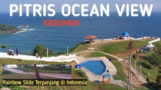 PITRIS OCEAN VIEW Kebumen  Panorama Samudera dari Atas Bukit [upl. by Aneert]