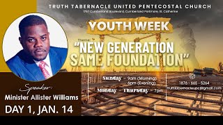 Truth Tabernacles Youth Week Sunday Night Service January 14 2024 [upl. by Ela]