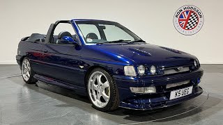 1993 Ford Escort XR3i Convertible For Sale at Ron Hodgson Specialist Cars [upl. by Oiligriv]