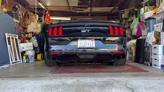 2016 Mustang GT Headers w MBRP CatBack [upl. by Eelanna]