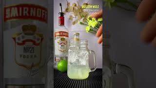 How to make a Moscow Mule cocktail at home recipe [upl. by Erinna]