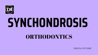 SYNCHONDROSIS BASIC CONCEPT  ORTHODONTICS [upl. by Hedi953]