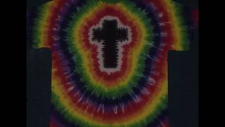 Learn how to tie dye Tie Dye Cross shirt [upl. by Laroy837]