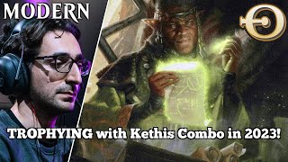 TROPHYING with Kethis Combo in 2023  Kethis Combo  Modern  MTGO [upl. by Eirrotal454]