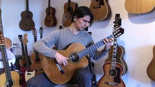 Paulino Bernabe M5 2010  Classical guitar for highest demands  exceptional sound quality [upl. by Irrahs]