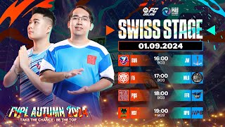 Nhánh 0W  0L SVG PQS xuất trận đối đầu tân binh  FVPL Autumn 2024  SWISS Stage 0109 [upl. by Hugon843]