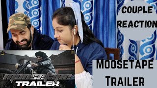 Moosetape 2021Official Trailer Sidhu Moose Wala  The Kidd  Sukh Sanghera  Couple Reaction Video [upl. by Yenaled]