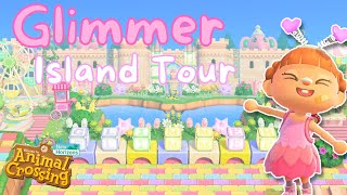 GLIMMER ISLAND TOUR  KIDCORE ISLAND TOUR  FAIRYCORE ISLAND TOUR  ACNH ISLAND TOUR [upl. by Comethuauc]