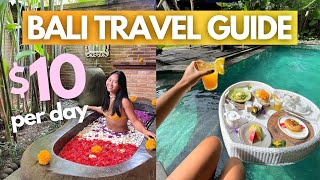 Bali 2024 Travel Guide Best Places to Visit amp Things to Do • Ubud Canggu Seminyak • Budget Vlog [upl. by Brubaker]