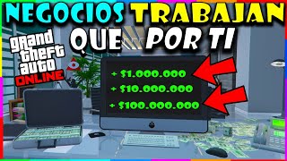 Los 3 NEGOCIOS QUE TRABAJAN POR TI en GTA 5 Online  Como GANAR MUCHO DINERO en GTA Online 2024 [upl. by Nyrraf]