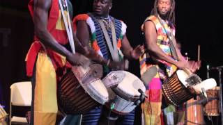 Jalikunda African Drums take the Montserrat African Music Festival by storm [upl. by Nuahsyt]