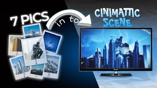 7 Photos into a Cinematic Masterpiece  Professional Video Editing Showcase [upl. by Ribal]