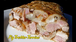 Pig Trotter Terrine Pork Jelly [upl. by Elleneg]