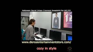 Available Halloween Secret Unisex Heavy Blend Crewneck Sweatshirt By Ricardo Derose [upl. by Astrahan]